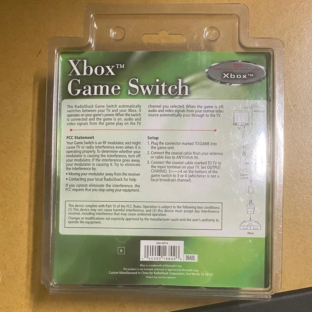 Xbox Game Switch - Black